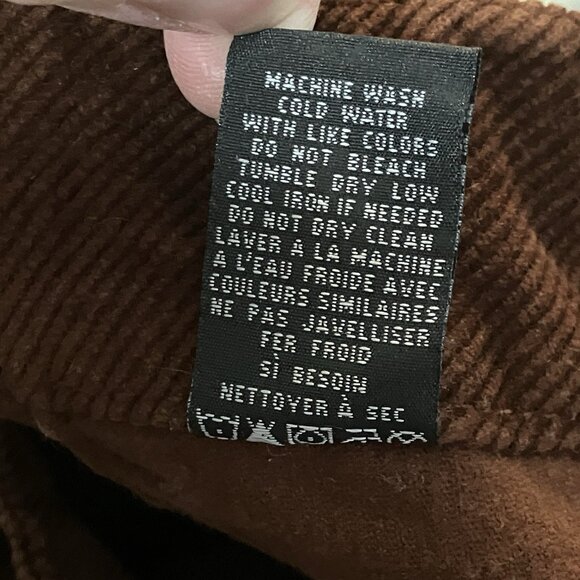 Velvet Heart Alyx Toffee Pants Womens 28 Brown Corduroy Cropped Wide Leg - Picture 8 of 13